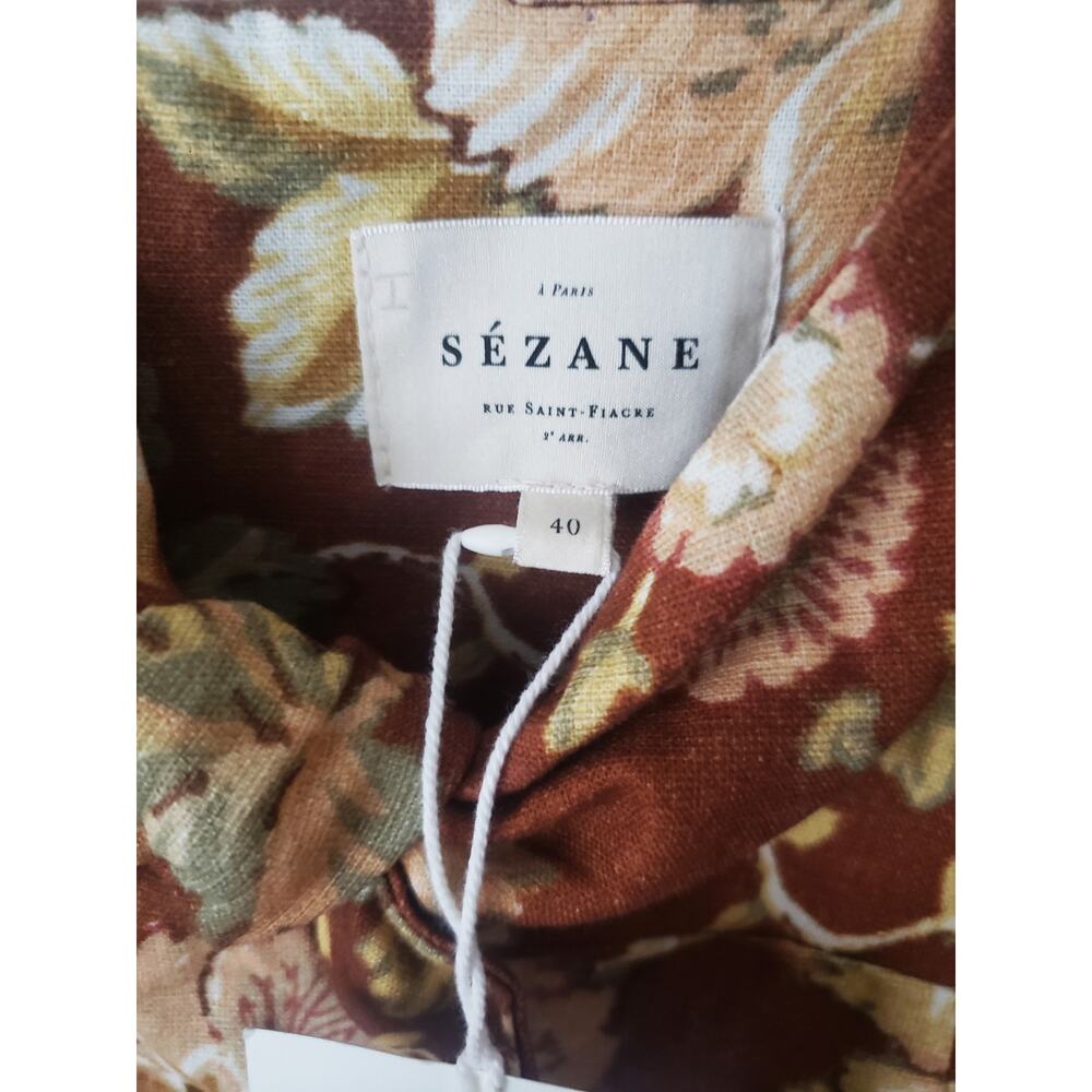 NWT Sezane Chiaretta Dress US 8 - Picture 9 of 11